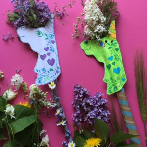 Unicorn Flower Wand – Kids Eco Craft Set