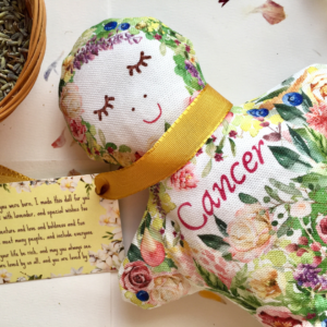 Cancer Doll Sewing Kit – Organic Cotton & Lavender