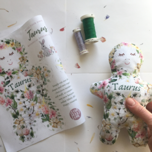 Taurus Doll Sewing Kit – Organic Cotton & Lavender